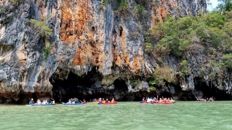 Phannga Bay and Panyee Villages - Canoeing Through Renowned Caves