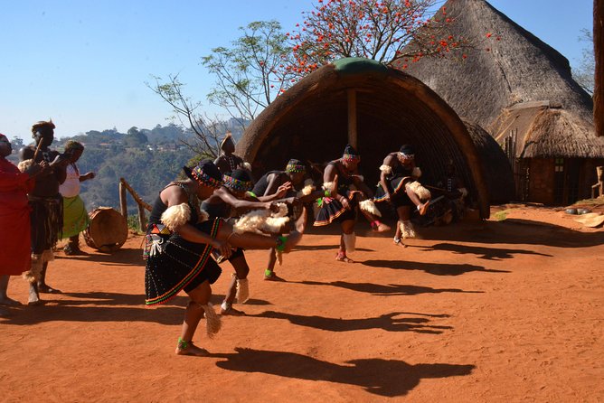 Phezulu Cultural Village & Reptile Park Day Tour From Durban - Zulu Dance Performance