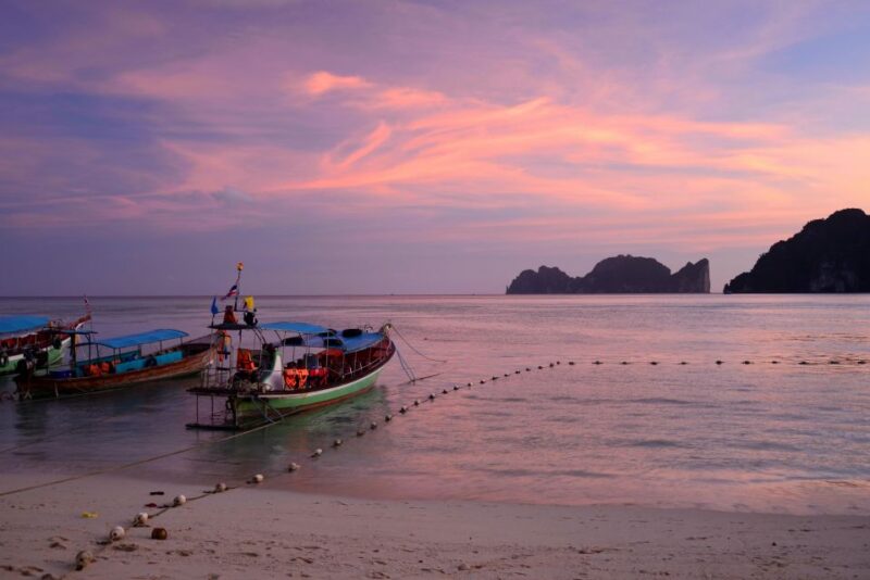 Phi Phi: 4 Islands Sunset & Bioluminescent Plankton Tour - Key Points