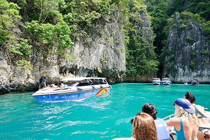 Phi Phi Island Speed Boat Premium Trip With Lunch - Stops for Swimming and Snorkeling