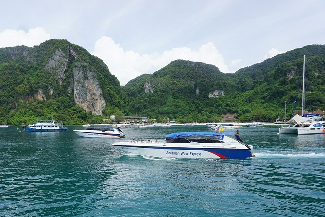 Phi Phi Islands From Krabi by Speedboat With Land Transfer - Key Points