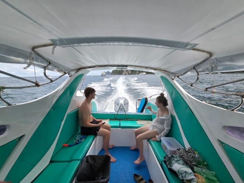 Phi Phi: Speed Boat to Maya Bay With Snorkeling Trip - Admiring Viking Cave