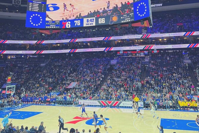 Philadelphia 76ers Basketball Game Ticket at Wells Fargo Center - Food and Drink