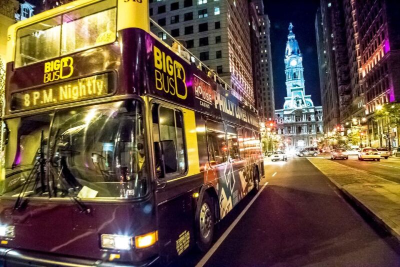 Philadelphia By Night Tour - Experience Highlights