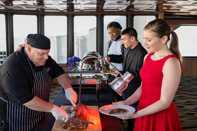 Philadelphia Christmas Eve Dinner Buffet Cruise - Entertainment and Views