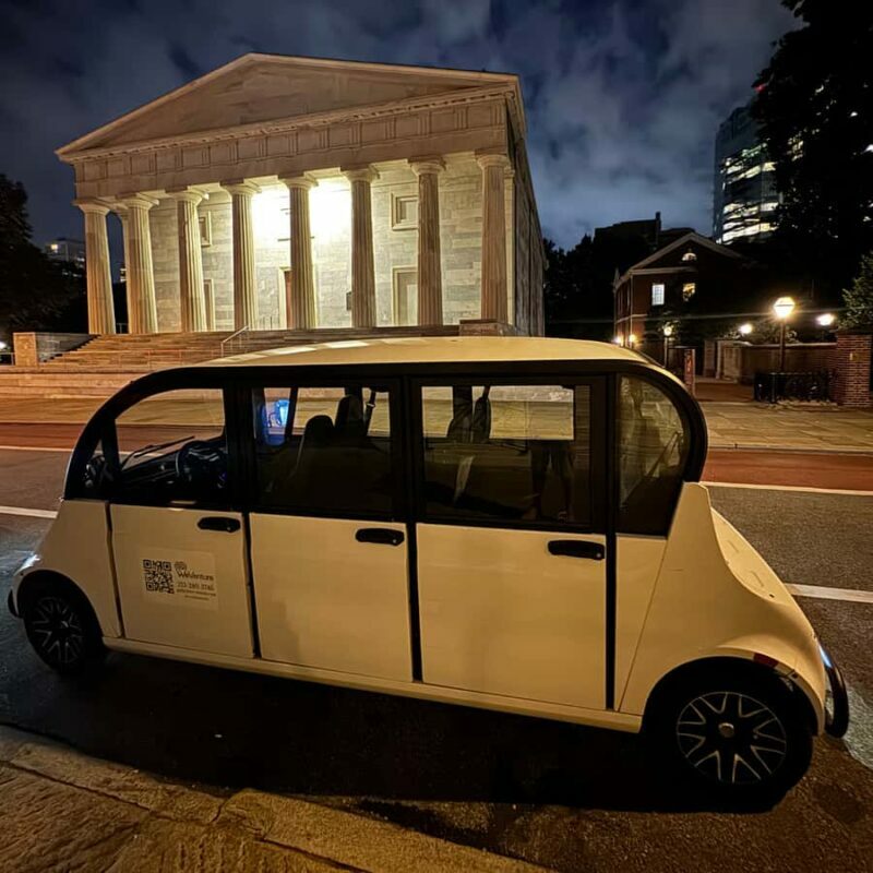 Philadelphia Evening Electric Cart Tour - Key Points