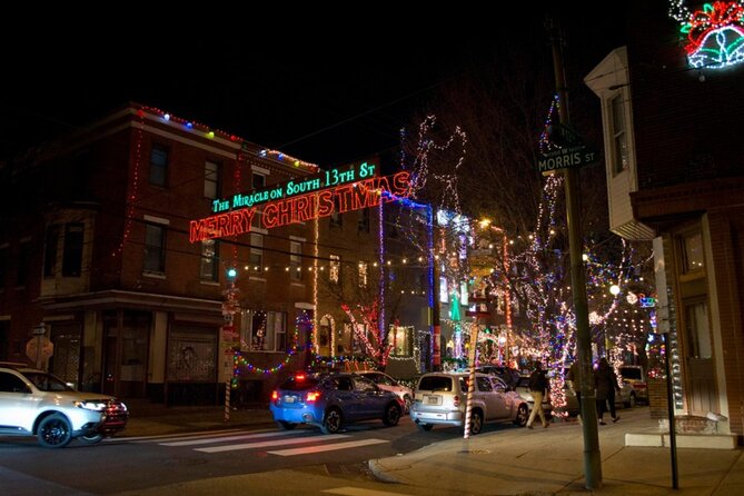 Philadelphia Holiday Lights Private 2.5 Hour Driving Tour - Tour Inclusions and Exclusions