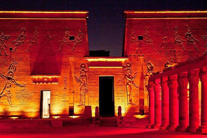 Philae Temple Sound and Light Show With Private Transport - Temple Location and Relocation