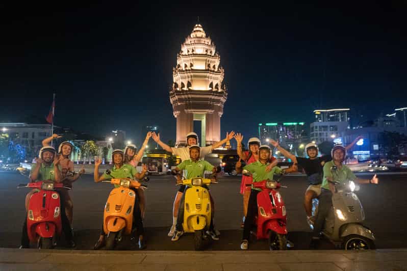 Phnom Penh Night Foodie Vespa Tour - Included and Not Suitable For