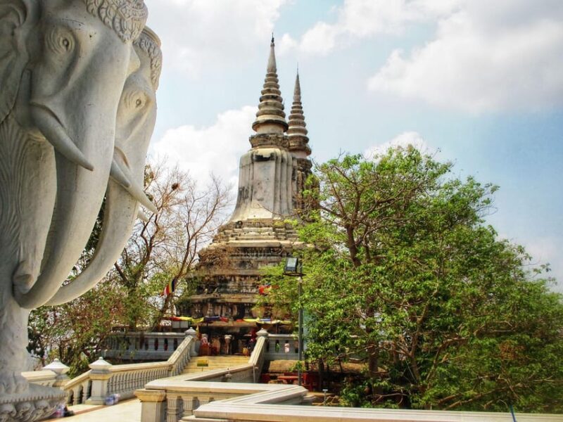 Phnom Penh: Phnom Oudong & Koh Chen Village - Lunch Include - Discover Royal Tombs of Oudong