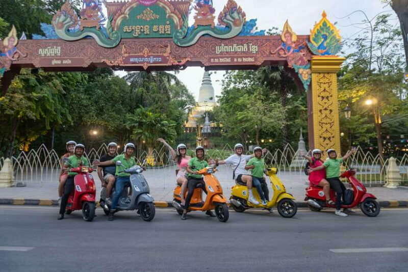 Phnom Penh Sunset Cruise & Evening City Tour Vespa Adventure - FAQ