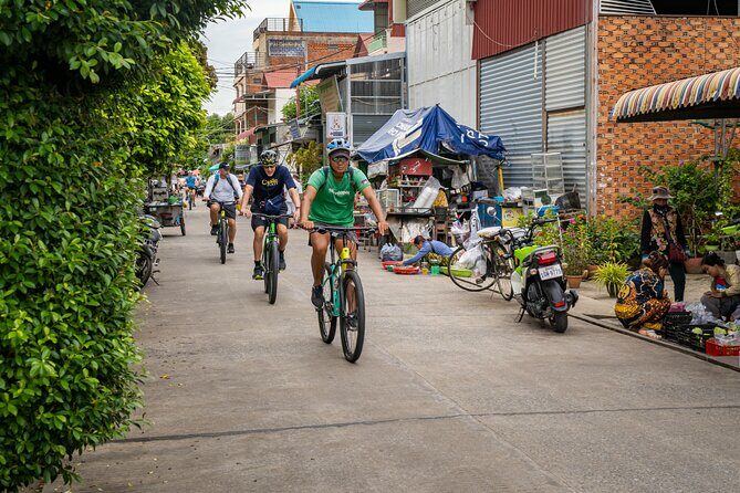 Phnom Penh to Silk Island Sunset Bike Tour/ E-Bike or Tuk Tuk - Authentic Reviews: What Travelers Say