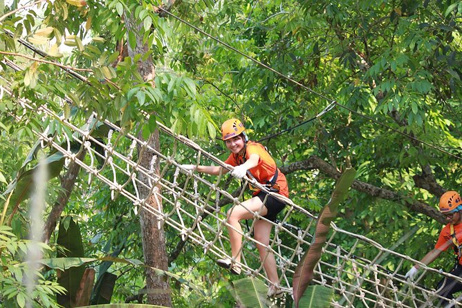 Phoenix Adventure Park Zipline, High Rope Course In Chiang Mai - Obstacle Course Elements