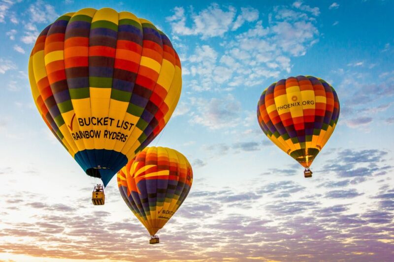 Phoenix: Hot Air Balloon Flight With Champagne - Safety and Pilot Expertise