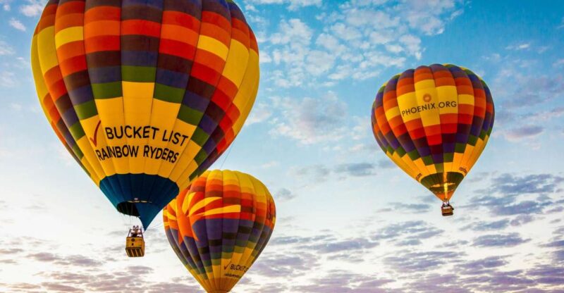 Phoenix: Hot Air Balloon Flight With Champagne - Champagne Toast and Snacks