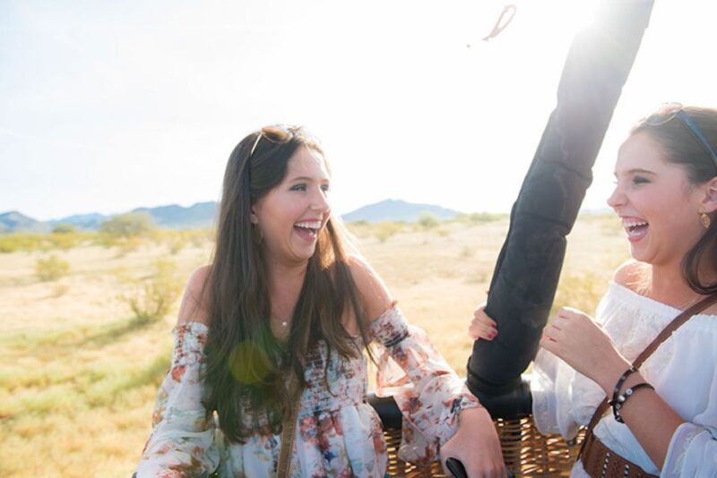 Phoenix: Hot Air Balloon Ride With Champagne and Catering - Key Points