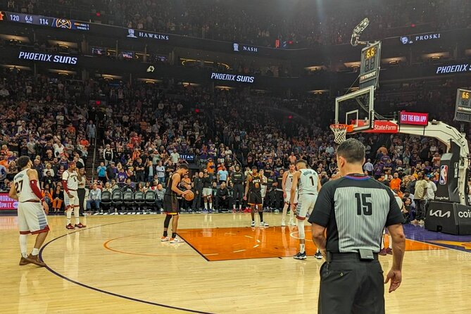 Phoenix Suns Basketball Game Ticket at Footprint Center - Pricing and Guarantee