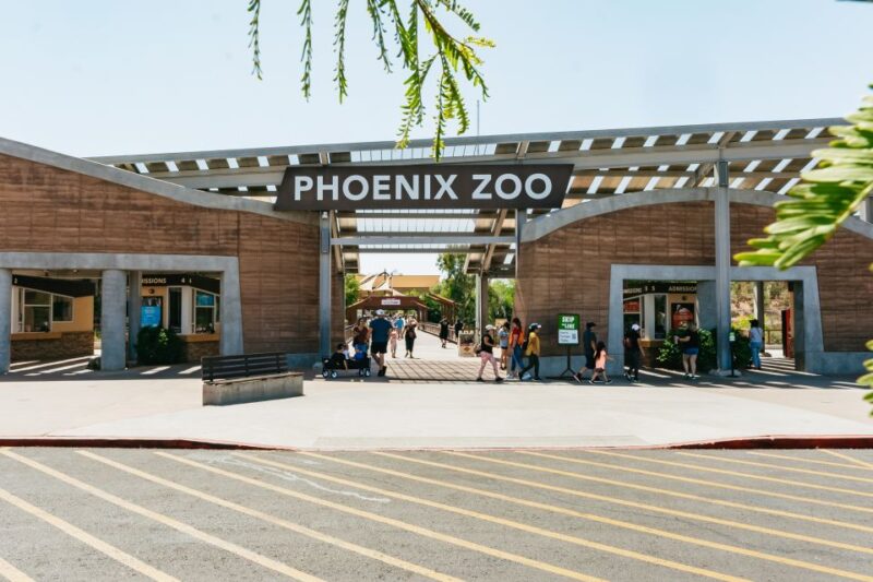 Phoenix Zoo: One Day General Admission Ticket - Zoo Layout and Trail Map