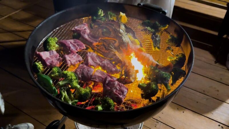 Photogenic Barbeque in Naha - Vegetarian Menu Options Available