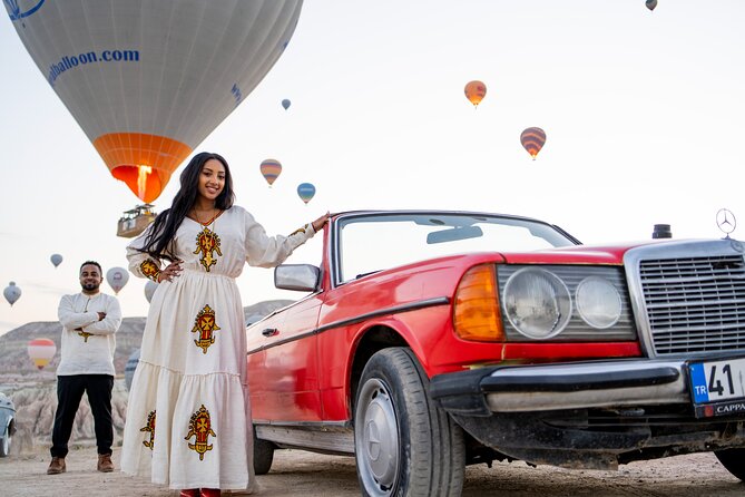 Photoshoot Experience in Cappadocia With Flying Dress - Unique Photoshoot Elements