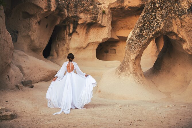 Photoshoot in Cappadocia With Free Flying Dress - Inclusive and Accessible Experience