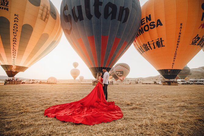 Photoshoot in Cappadocia With Free Flying Dress - Gratitude and Repeat Customer Encouragement