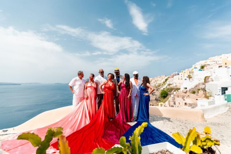 Photoshoot in Santorini With Flying Dress - Booking and Cancellation Policy