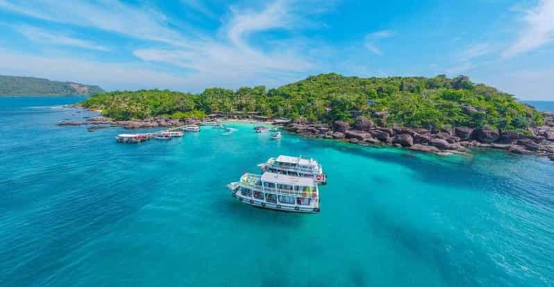 Phu Quoc: 4 Island Hopping, Speedboat, Cable Car, Water Park - Itinerary and Locations
