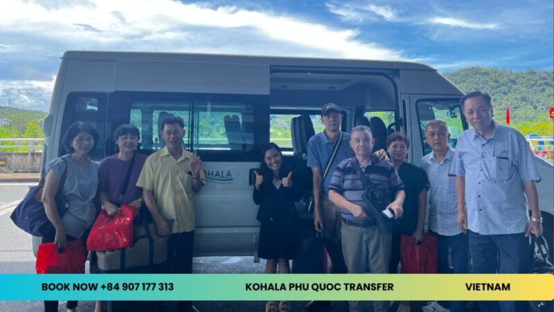 Phu Quoc Airport Transfer by 16 Seaters - Location and Meeting Point