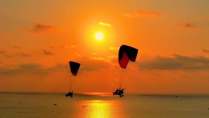 Phu Quoc Enjoy Sunset by Paragliding - Breathtaking Views