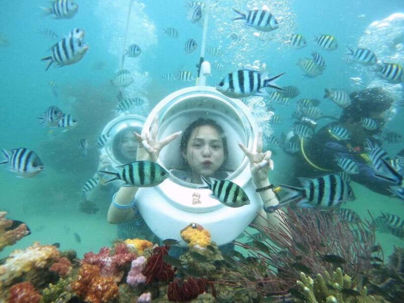Phu Quoc: Explore 3 Islands & Sea Walker Ocean Explore Combo - Dining Experience