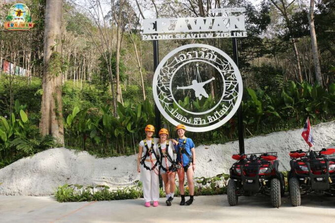 Phuket : ATV by Erawan Patong Seaview Zipline 250 Cc - Taking in the Local Ecosystem
