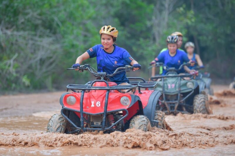 Phuket: ATV Mangrove Jungle & Hidden Beach Tour - Terrain and Activities