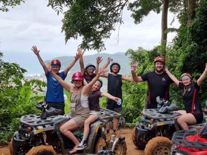 Phuket: ATV Tour With Sea Views and Big Buddha Temple - Exploring Local Villages and Plantations