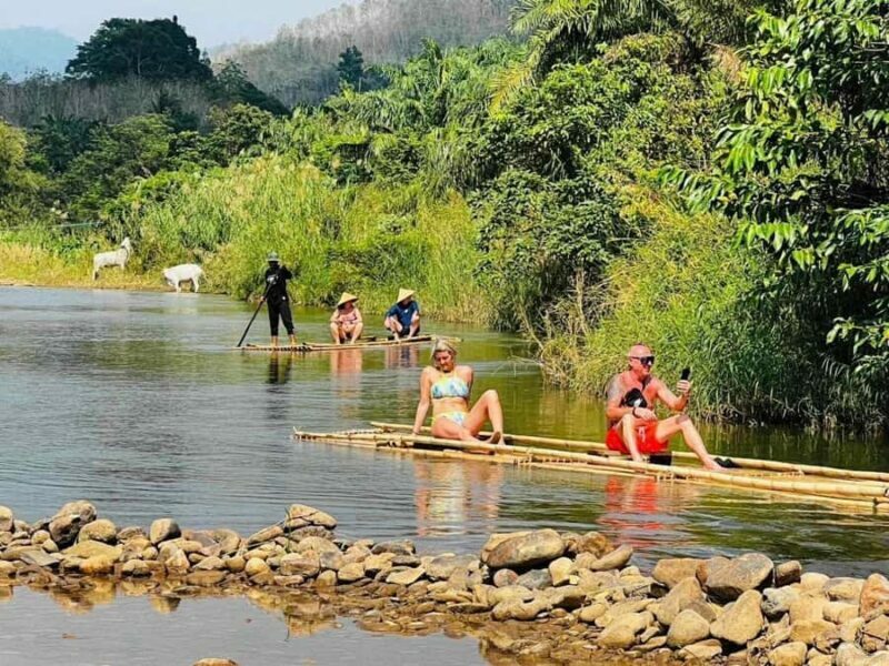 Phuket: Bamboo Rafting 5KM + ATV 30MIN with Adv Raft Option - Key Points