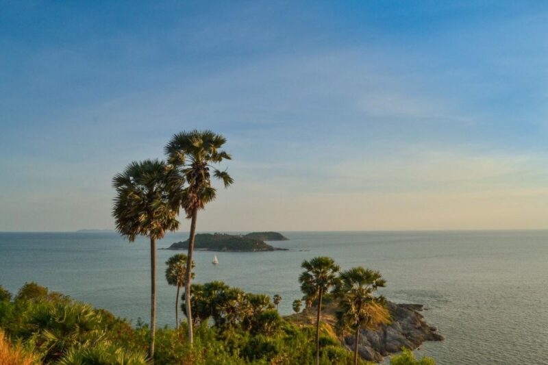 Phuket: Catamaran Cruise to Promthep Cave With Sunset Dinner - Key Points