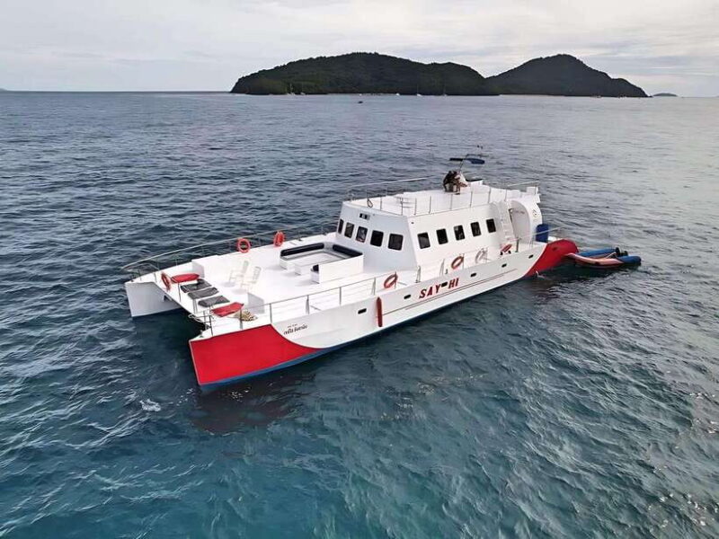 Phuket: Coral Island by Catamaran Yacht With Sunset Dinner - Key Points
