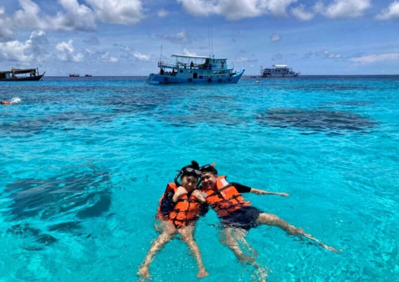 Phuket: Coral Island Catamaran Cruise With Sunset Dinner - Water Sports Galore