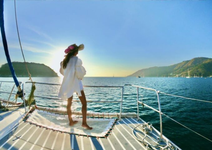 Phuket: Coral Island Catamaran Cruise With Sunset Dinner - Sunset Dinner Delight