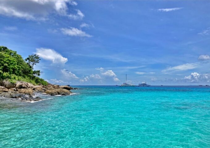 Phuket: Coral Island Catamaran Cruise With Sunset Dinner - Transportation and Transfers