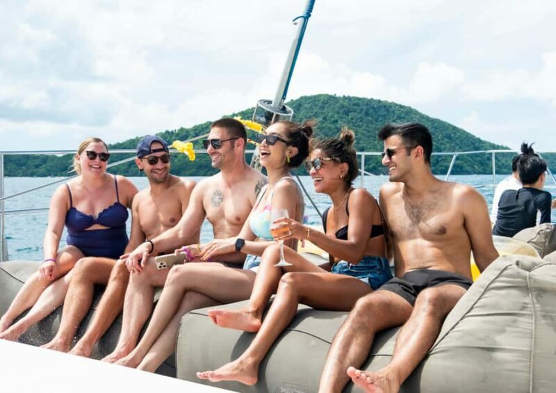 Phuket: Coral, Racha, Promthep Island Party Catamaran trip - Key Points