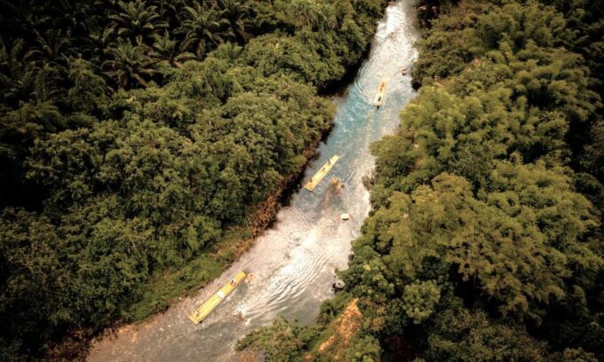 Phuket: Elephant & Sea Turtle Conservation Tour With Rafting - Explore Scenic Waterfall