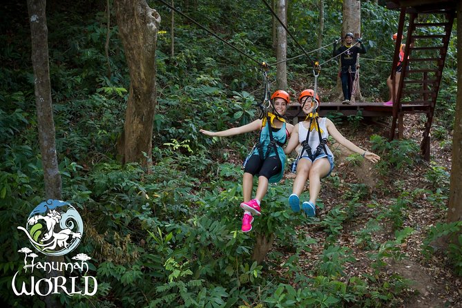 Phuket Hanuman World Combine Zipline Adventure Tickets - Inclusions and Optional Packages