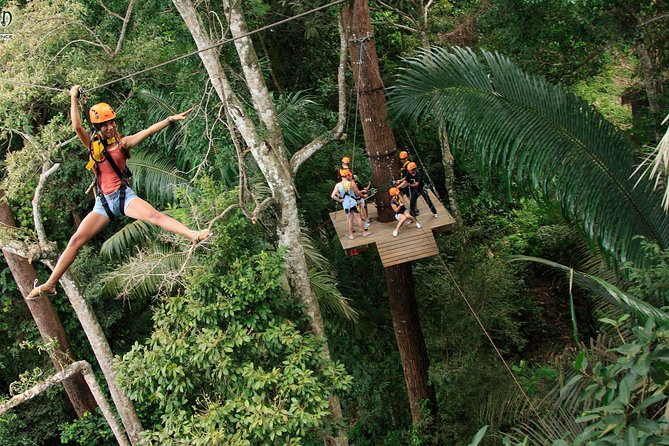 Phuket Hanuman World Zipline Tickets - 10 Platforms - Pickup Arrangements