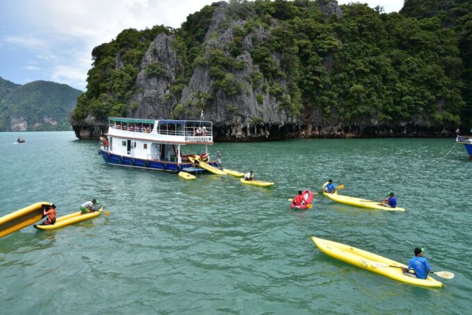 Phuket: Hong by Starlight With Sea Cave Kayak & Loi Krathong - Kayaking Adventure