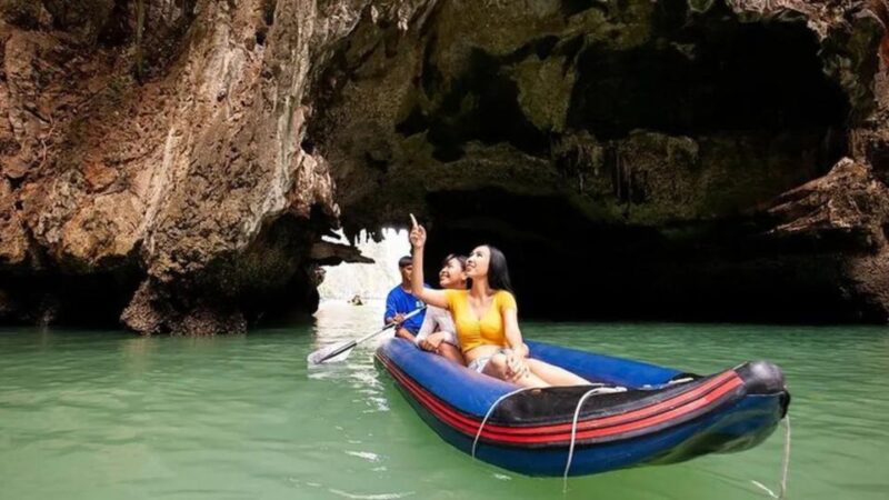 Phuket: James Bond Sea Canoeing and Speedboat Tour W/ Lunch - Key Points