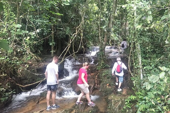 Phuket Jungle Trekking Experience at Khao Phra Taew National Park - Refreshing Jungle Shower