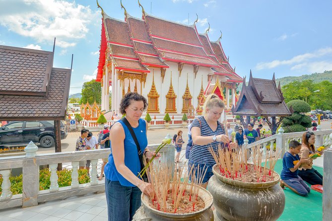 Phuket Landmark Tour , Wat Chalong , Big Bhudda - Inclusions