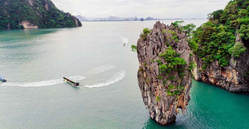 Phuket: Phang Nga and James Bond Canoeing Tour by Speedboat - Pickup and Transfers