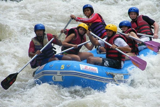 PHUKET-PHANG Nga: White Water Rafting 5 Km-Atv-Zipline-Lnh - Whitewater Rafting and Duration
